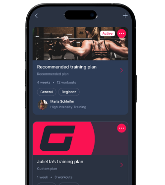Erstelle deinen persönlichenWorkout-Plan